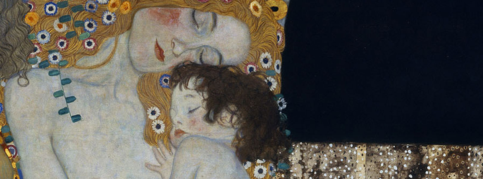 “Die drei Lebensalter” (Gustav Klimt, 1905).